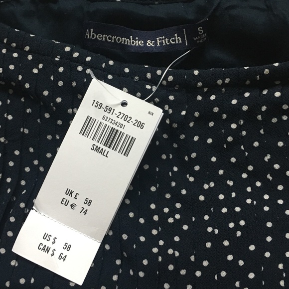 New Abercrombie Crisscross-Back Swing Dress - Picture 8 of 8